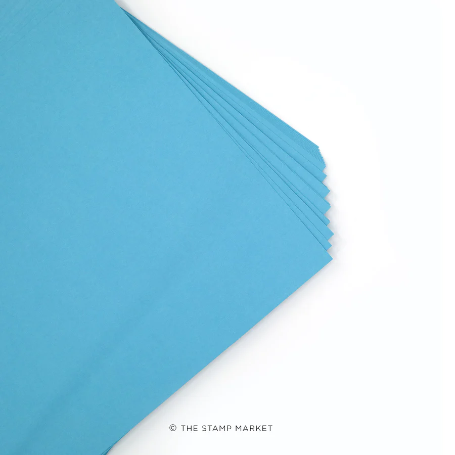 The Stamp Market - Color Crush Cardstock (5 Sheets Each) - WATERFALL